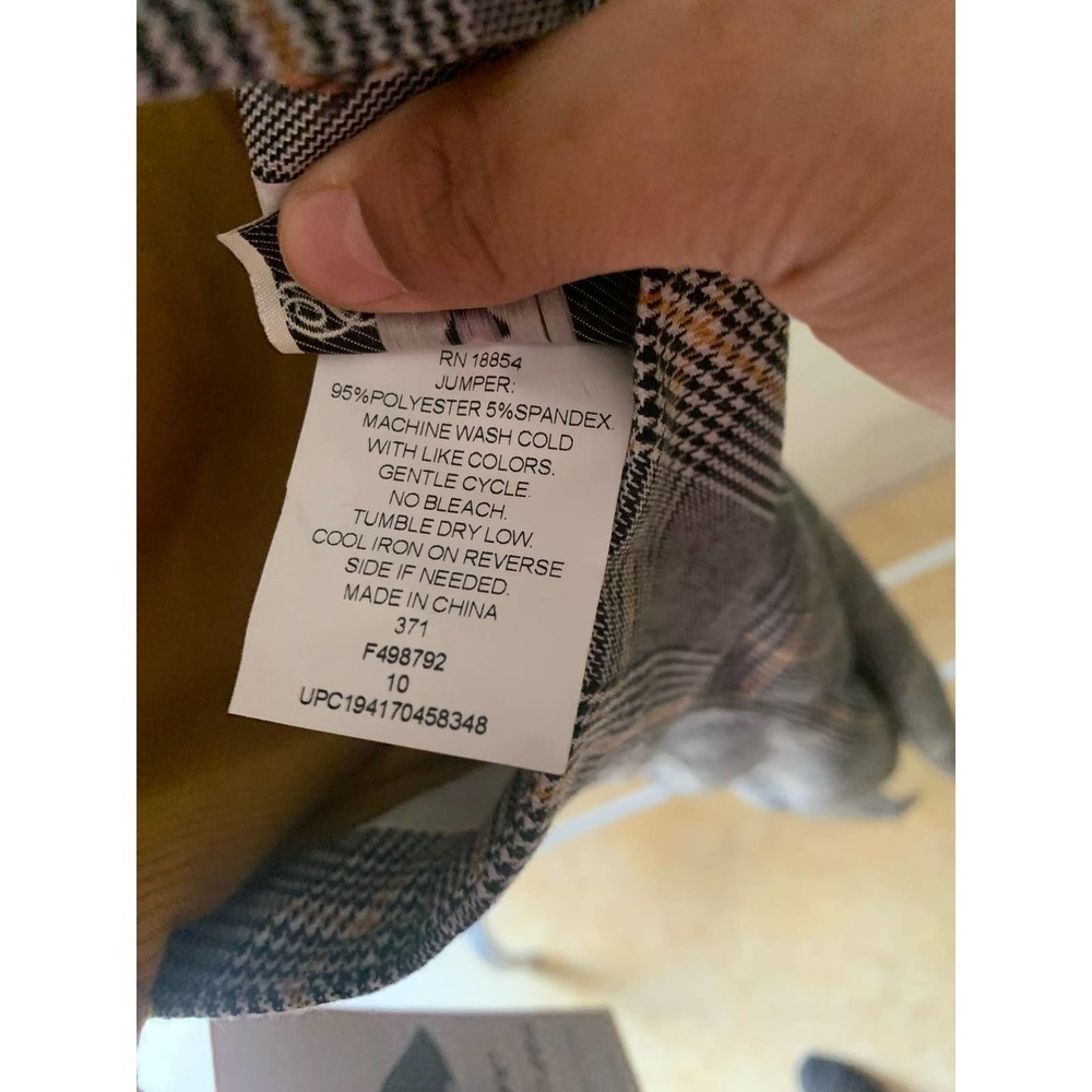 Rare edition girls plaid jumper dress - Picture 13 of 13